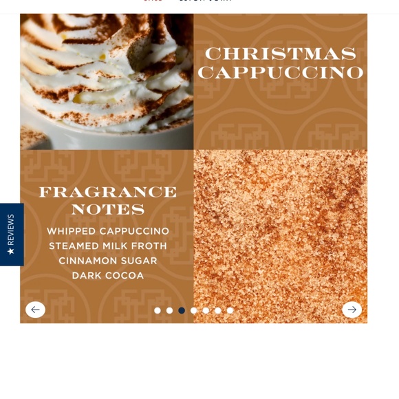 Homeworx Christmas Cappuccino Scented Candle - Picture 14 of 16